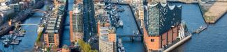 Hamburg aerial view - 2019 IAKS study trip -Andreas Vallbracht 